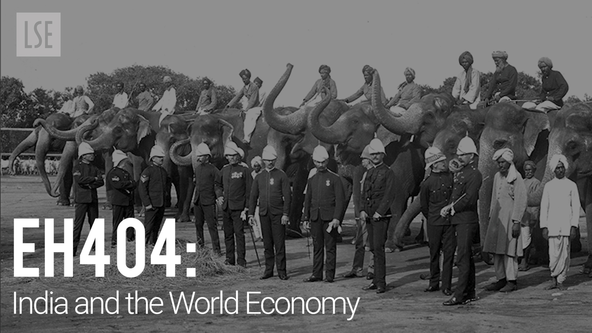 EH404 India and the World Economy