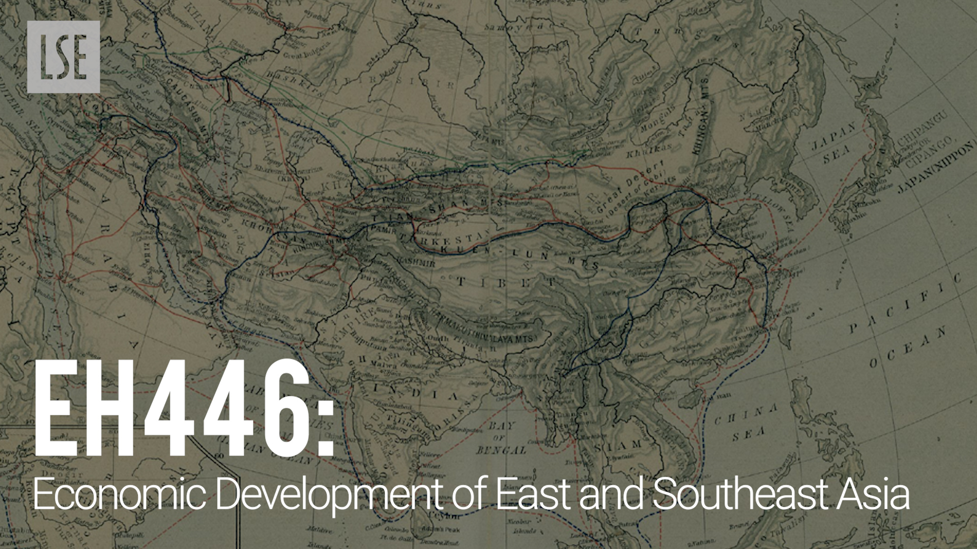 EH446 Economic Development of East and Southeast Asia