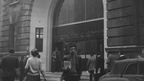 Main Entrance to LSE in the 1950s