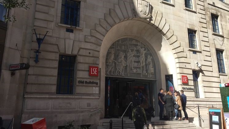 Main Entrance to LSE in 2018
