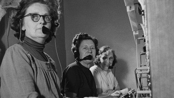 Switchboard staff in 1979