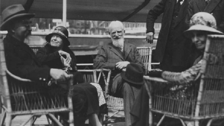 Charlotte and George Bernard Shaw, Beatrice and Sidney Webb, 1932