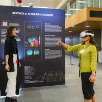 Exploring research using VR at the LSE Festival exhibition