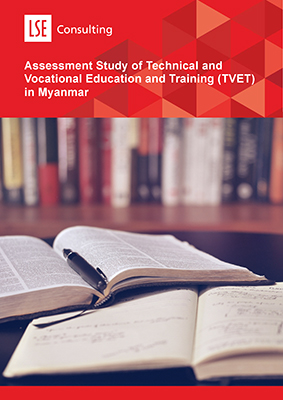 Assessment study of technical and vocational education and training (TVET) in Myanmar