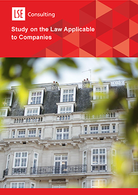 Study on the Law Applicable to Companies