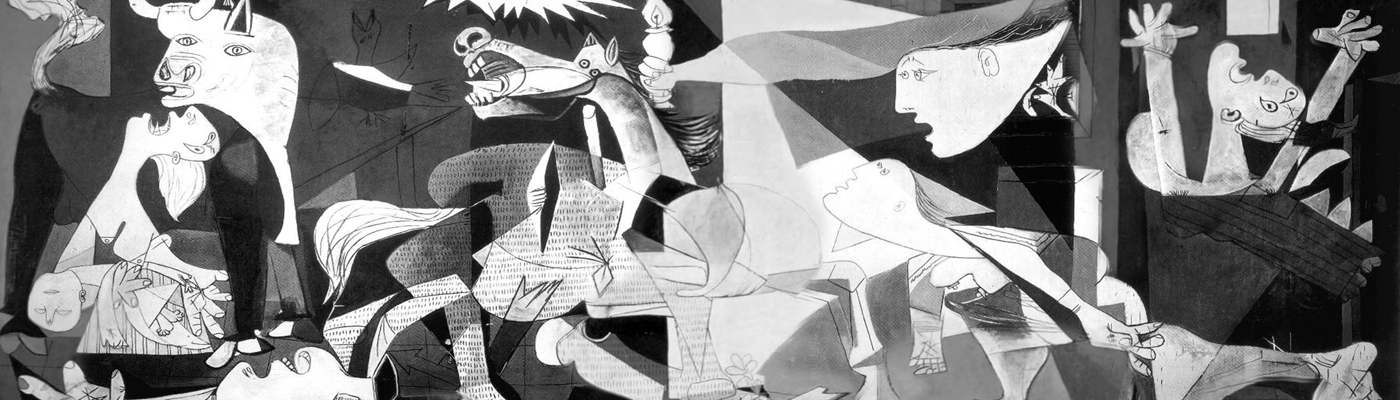 'Guernica', a painting by Picasso
