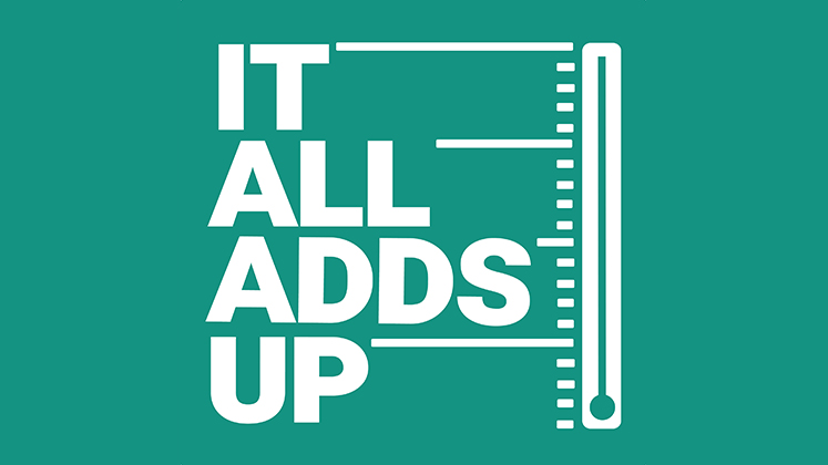 The 'It All Adds Up' logo