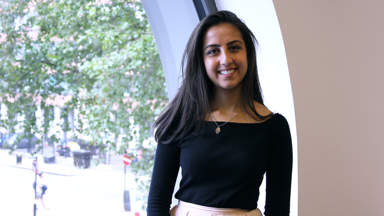 Portrait photo of an LSE Government graduate from our 'tips for new students' video