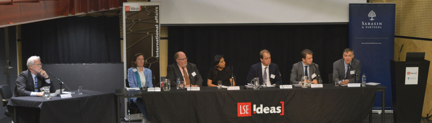 Panel of speakers at LSE IDEAS EU Referendum: What Now? event