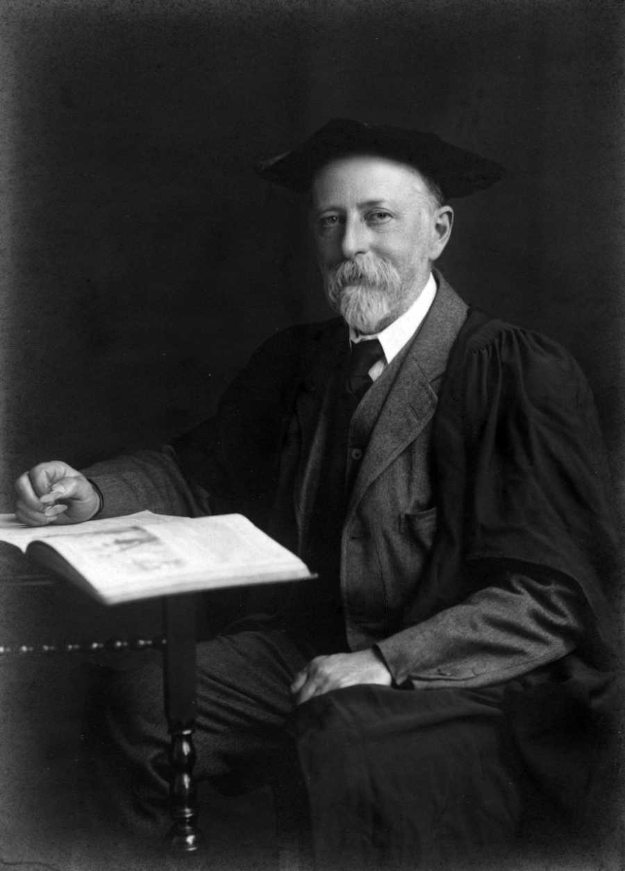 Portrait photo of Professor Edwin Cannan, c1920