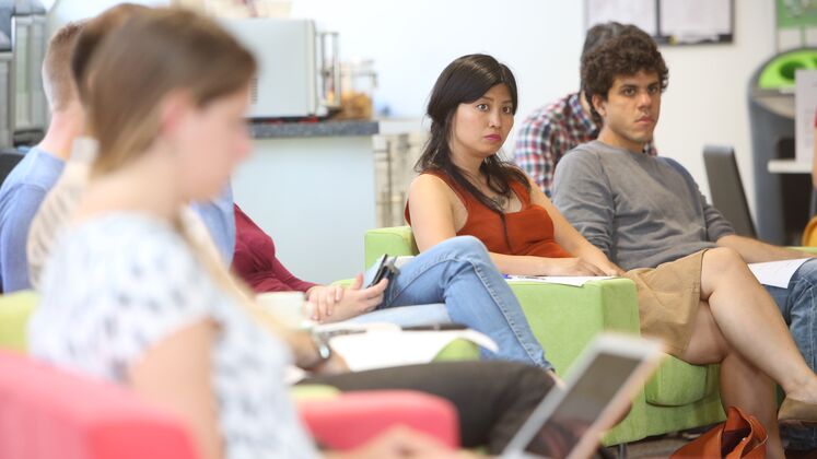 PhD meet up organised by LSE PhD academy and attended by research students