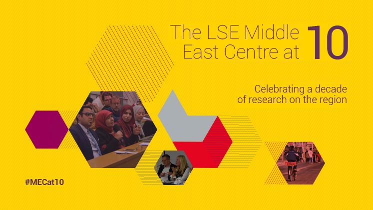 LSE Middle East Centre at 10 graphic