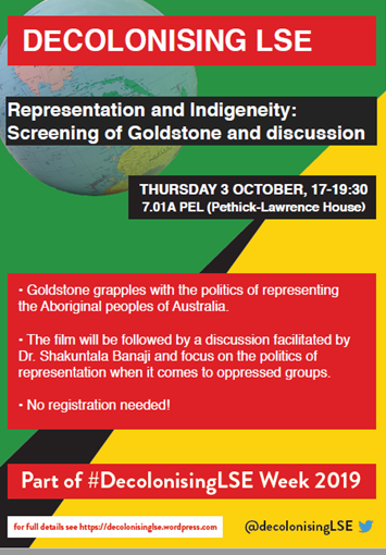 Decolonising LSE poster
