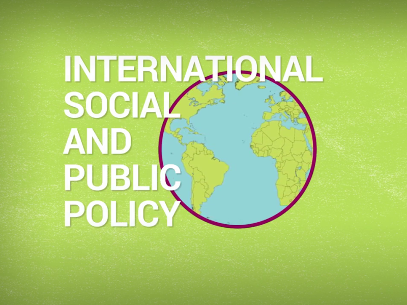 An introduction to the subject of International Social and Public Policy