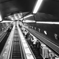 OXO Gallery image- escalator