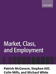 Pat McGovern, Market Class and Employment