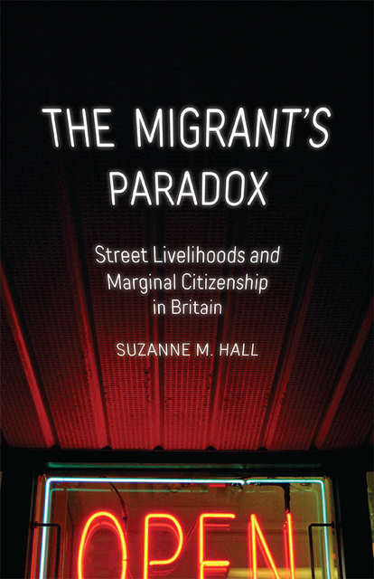 Book Cover of Suzi Hall's "The Migrant's Paradox"
