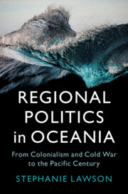 Book cover for Stephanie Lawson's Regional Politics in Oceania: From Colonialism and Cold War to the Pacific Century