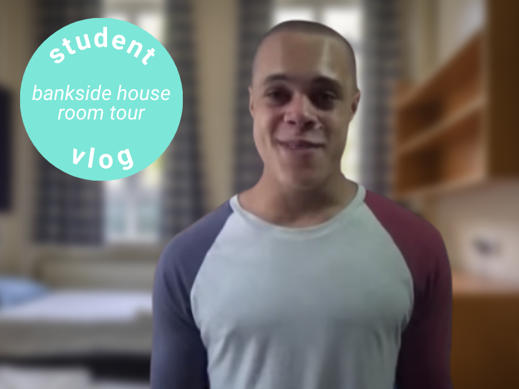 Hear from vlogger Bertram about life in halls