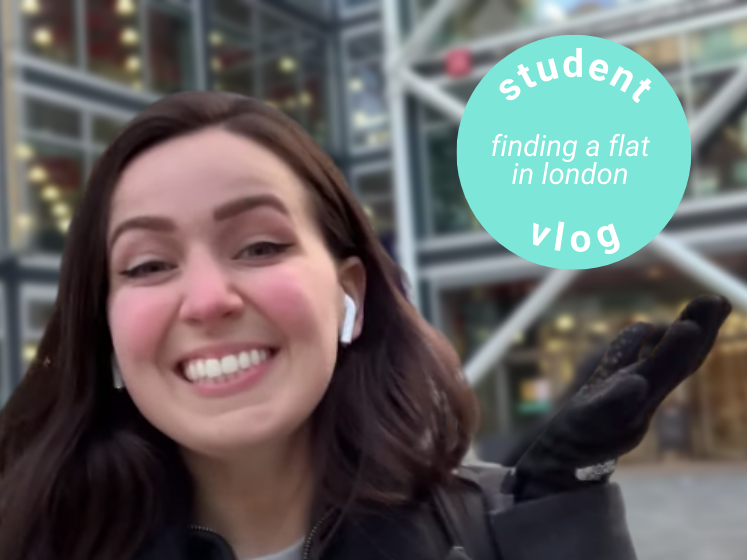 Finding a flat in London: student vlogger Daniella shares her experiences of private renting