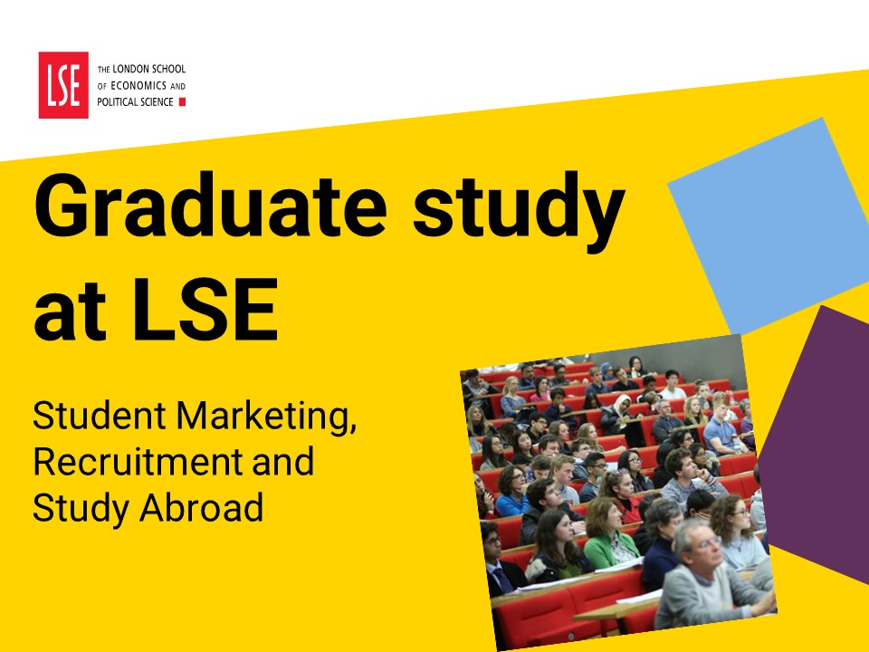 A guide to the graduate study options at LSE, the student experience and the application process