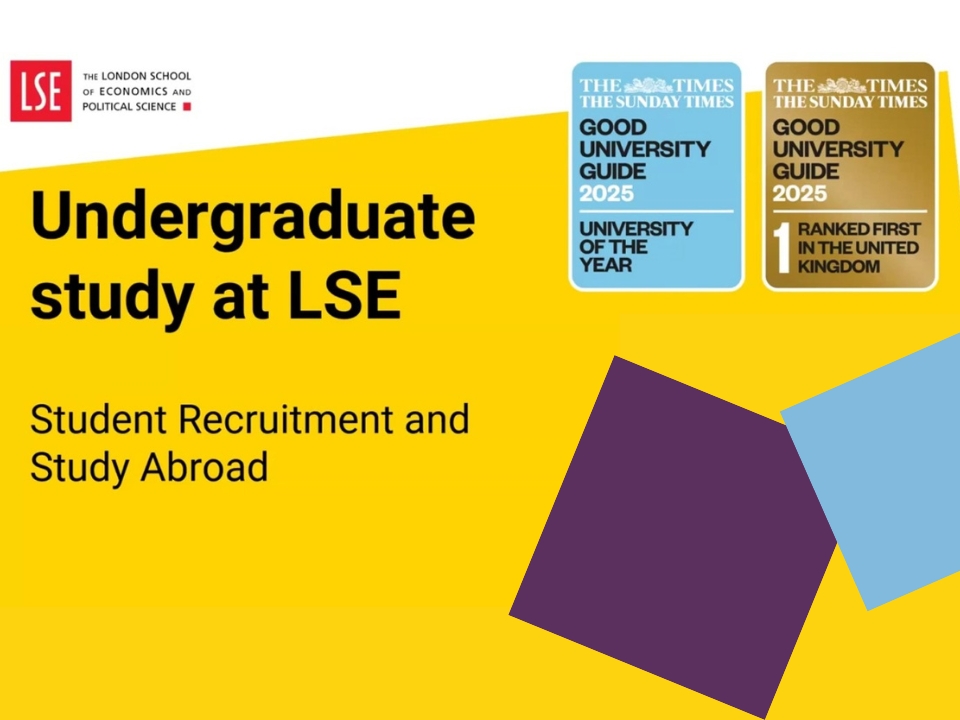 Undergraduate study at LSE