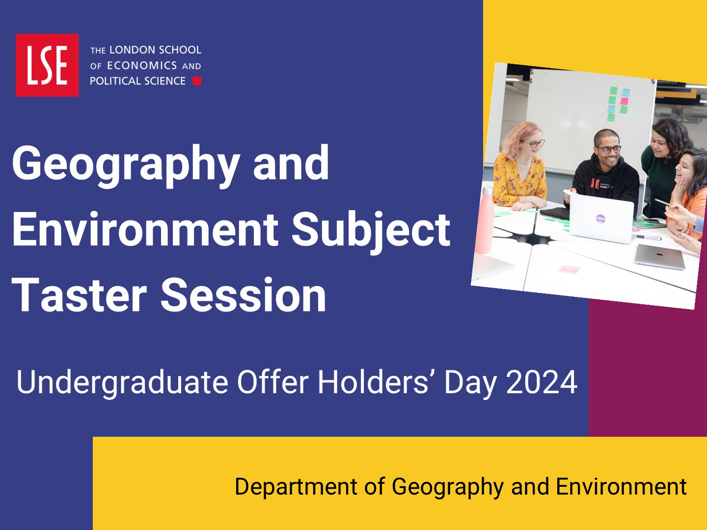 Watch the geography and environment subject taster session