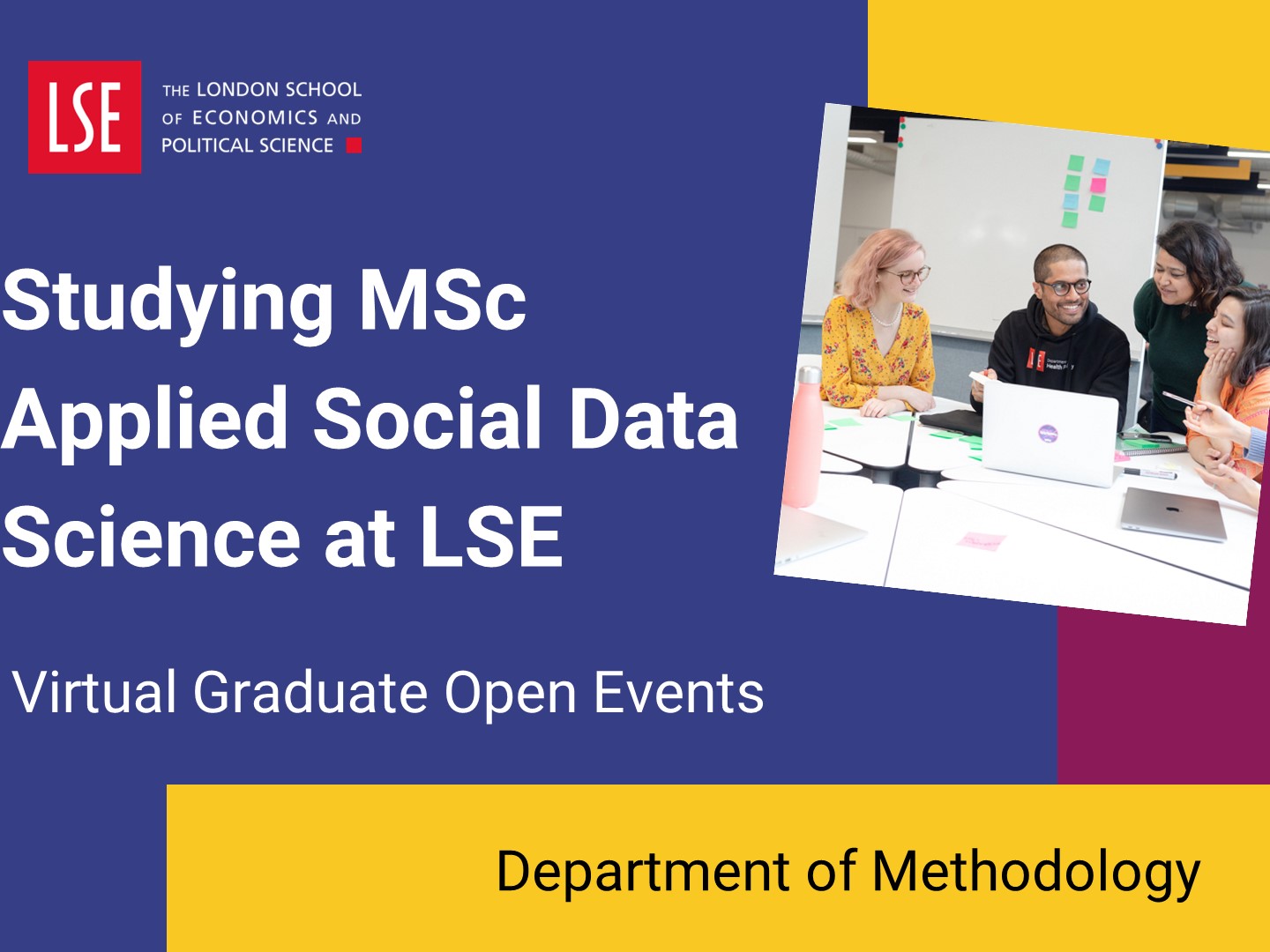 An introductio to studying MSc Applied Social Data Science at LSE