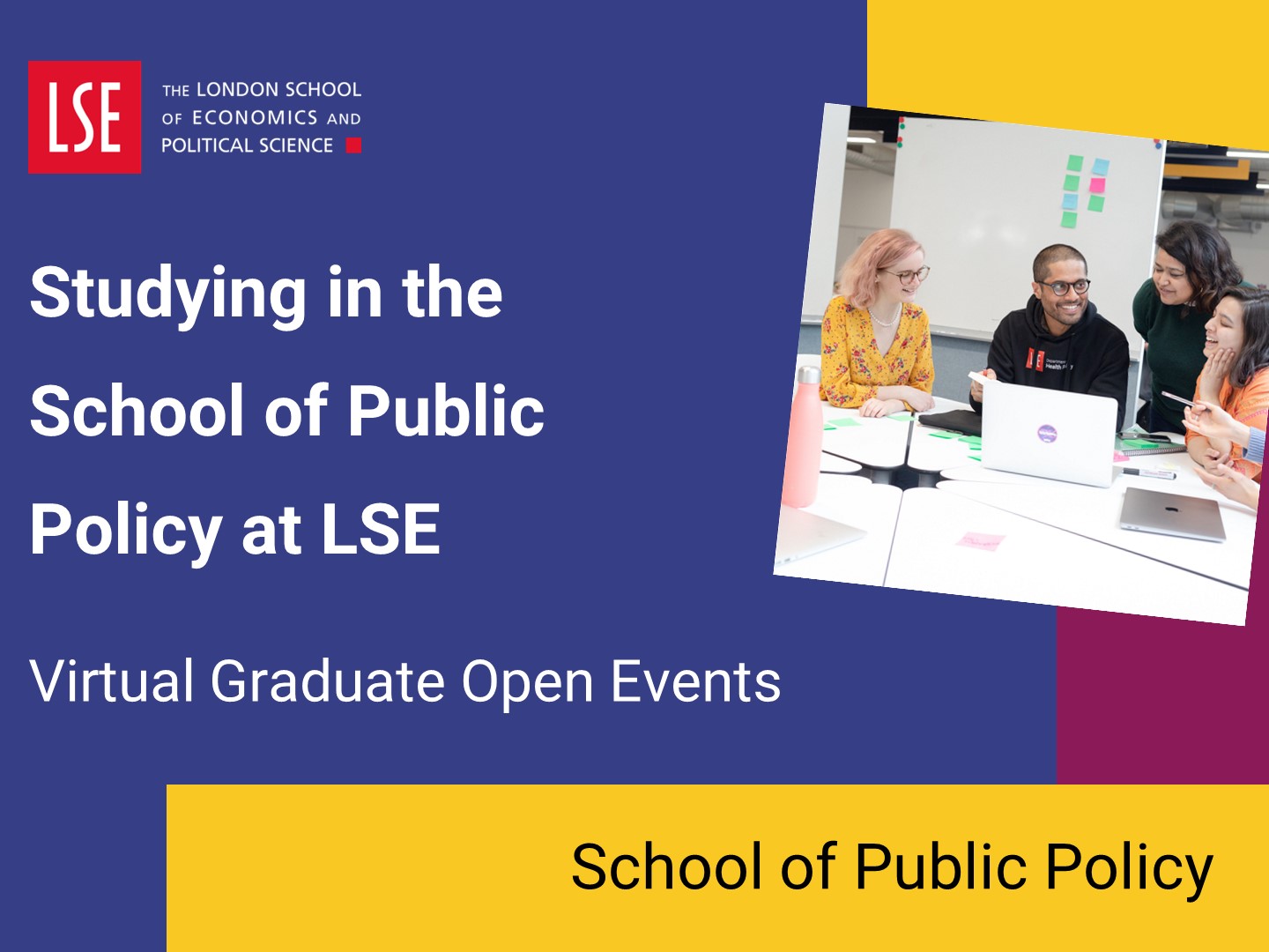 Studying in the School of Public Policy at LSE