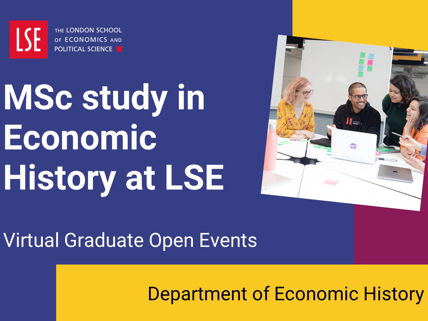 Introduction to MSc study in Economic History