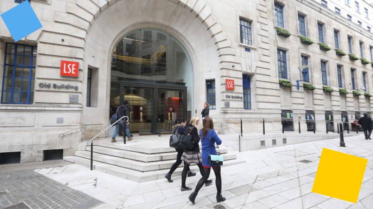 Entrance to LSE's Old Building