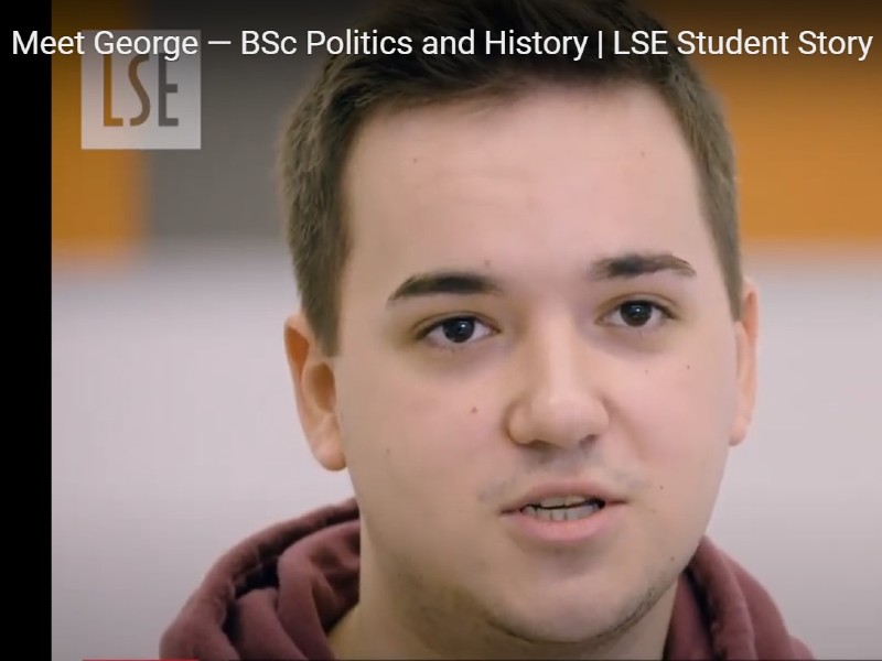 Meet George — BSc Politics and History
