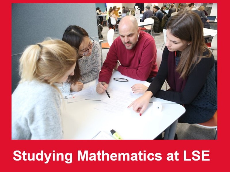 Watch the Studying Mathematics at LSE session from our Virtual Undergraduate Open Day