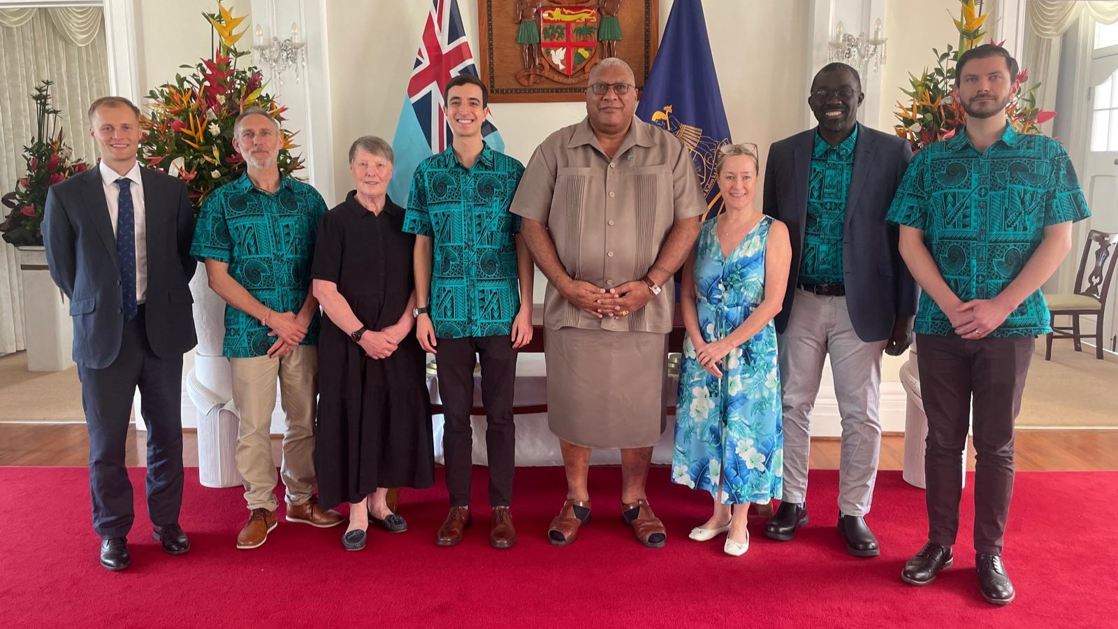Photo with Fiji President